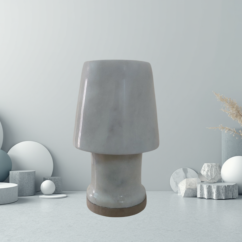 Handmade Natural Marble Table Lamp