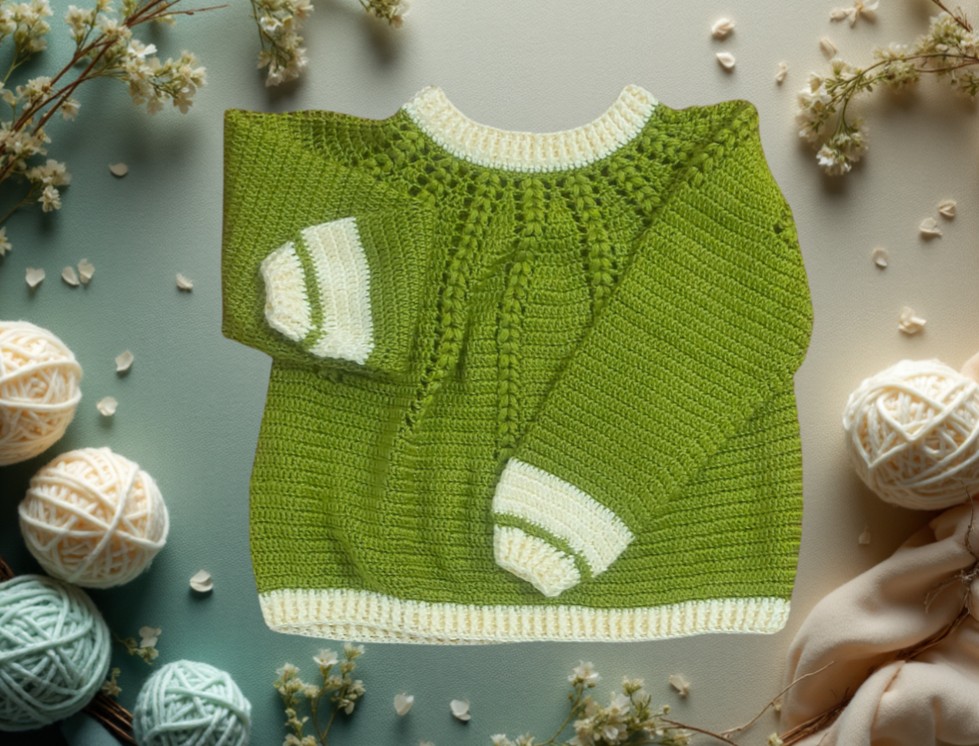 Hand-Crafted Cropped Top Cardigan