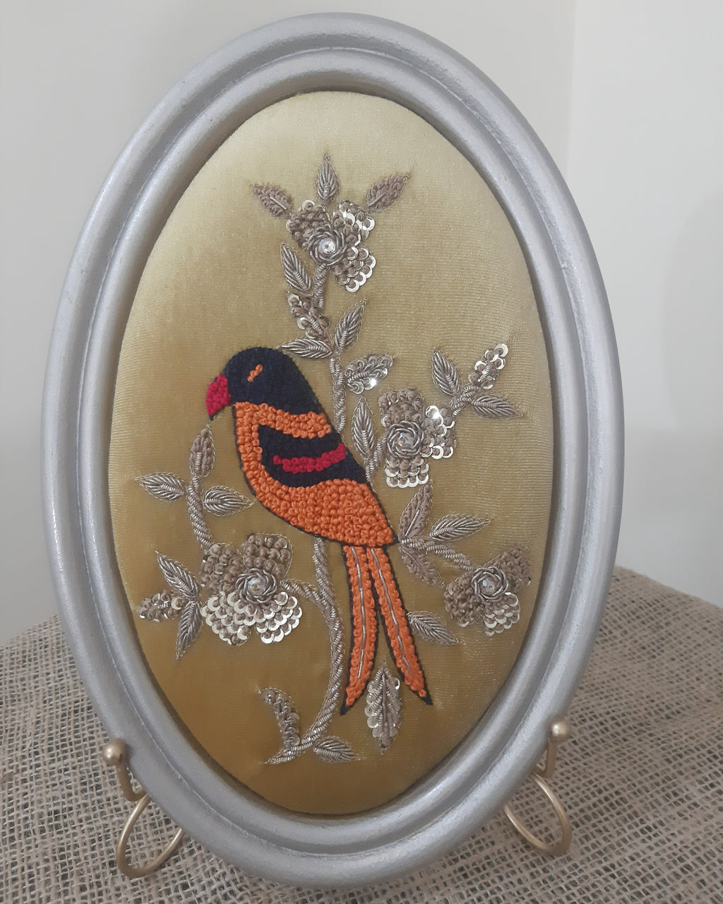 Aari Embroidered Wall Hanging