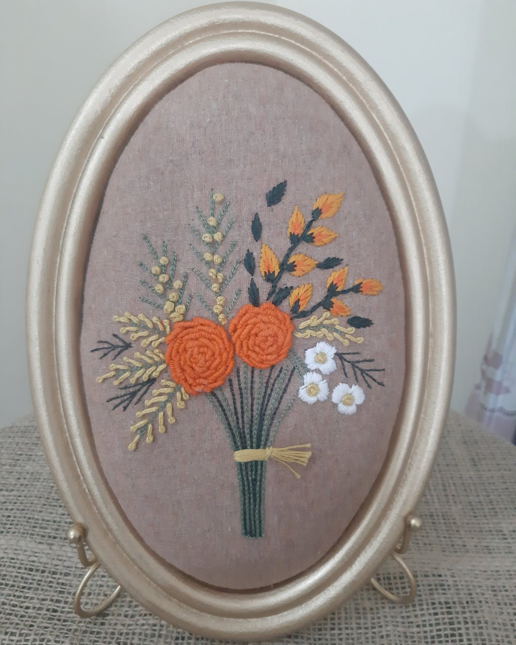 Aari Embroidered Wall Hanging