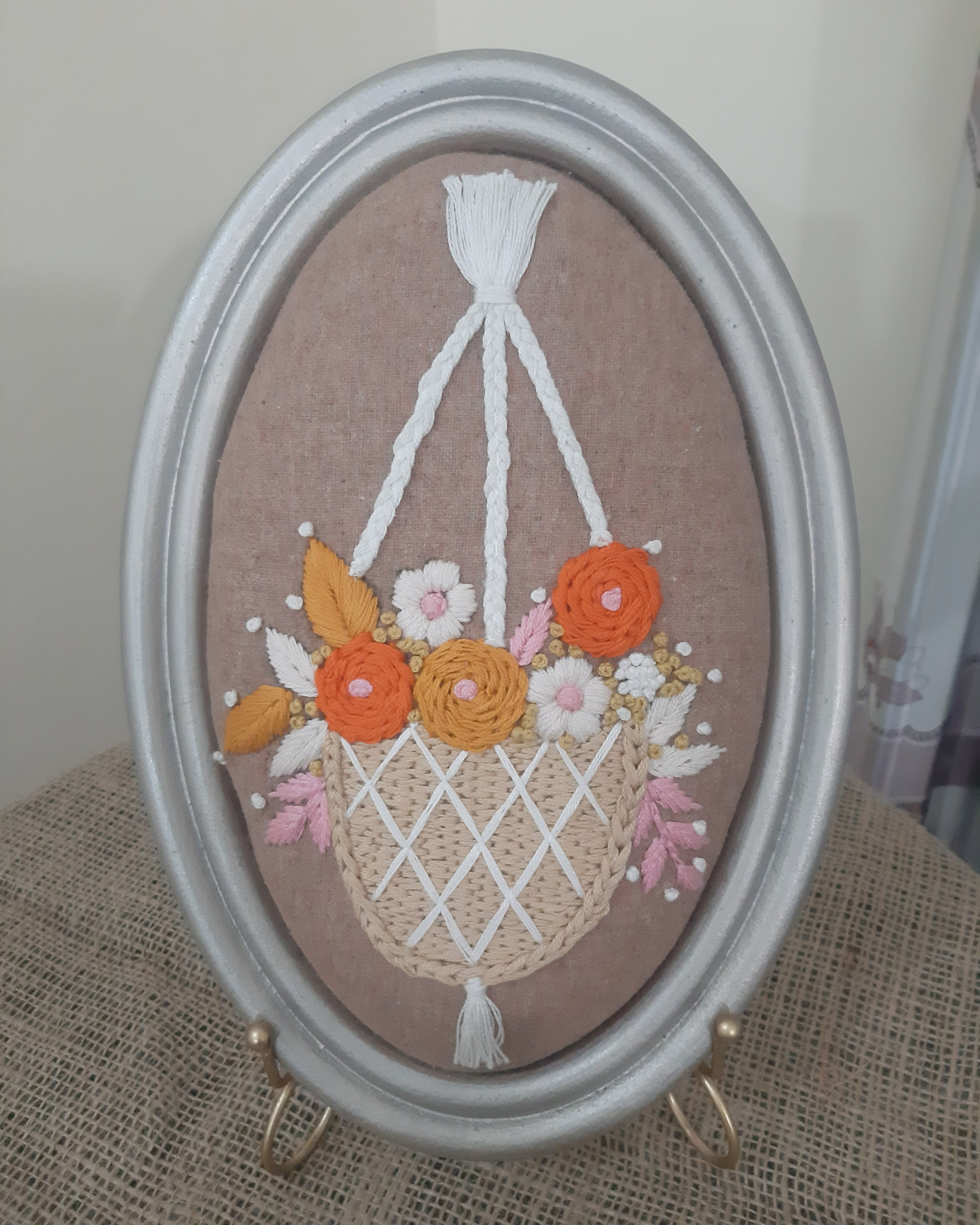 Aari Embroidered Wall Hanging