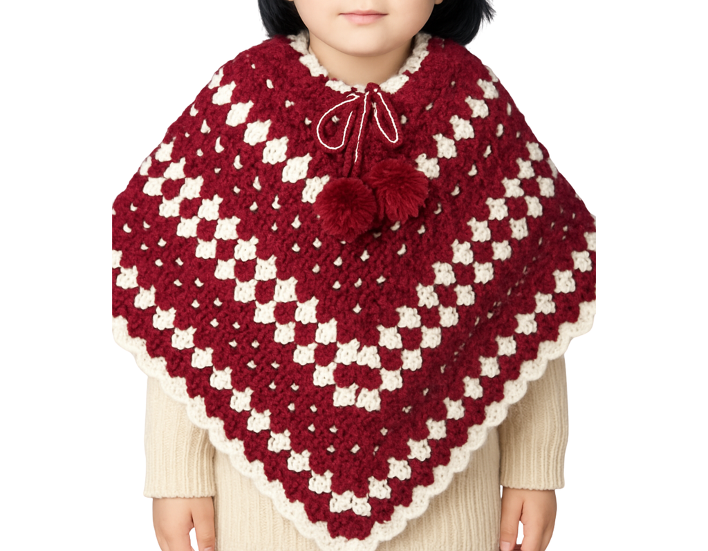 Hand Crafted Crochet Poncho