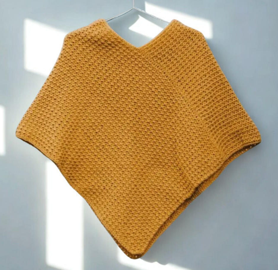 Hand Crafted Crochet Poncho