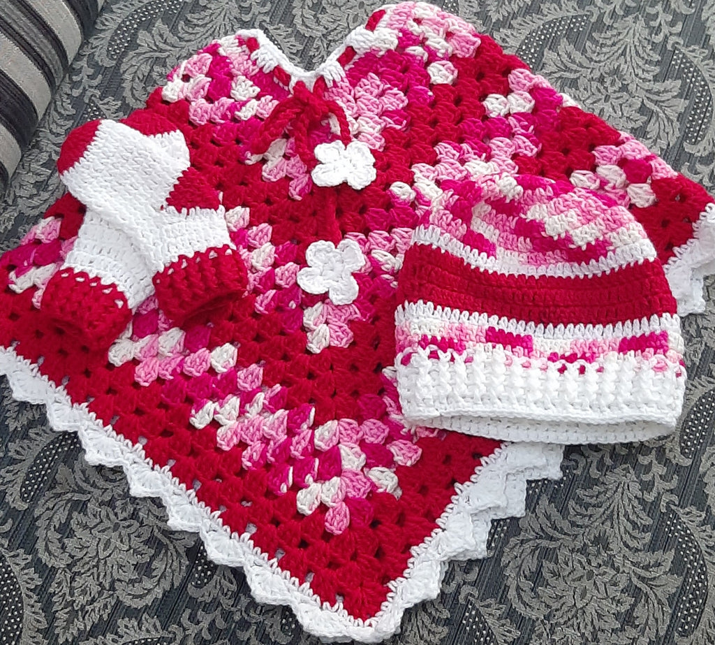 Hand Crafted Crochet Poncho