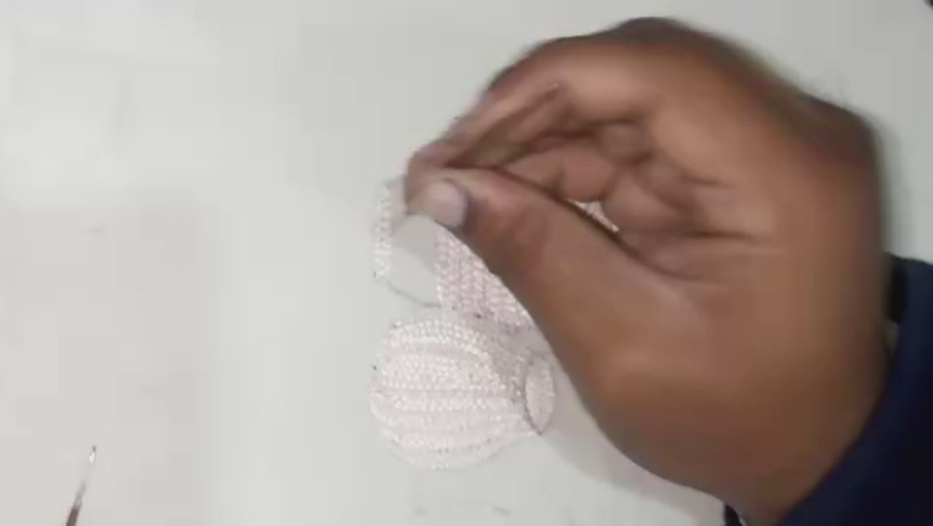 Aari Embroidered Wall Hanging Set of Vases