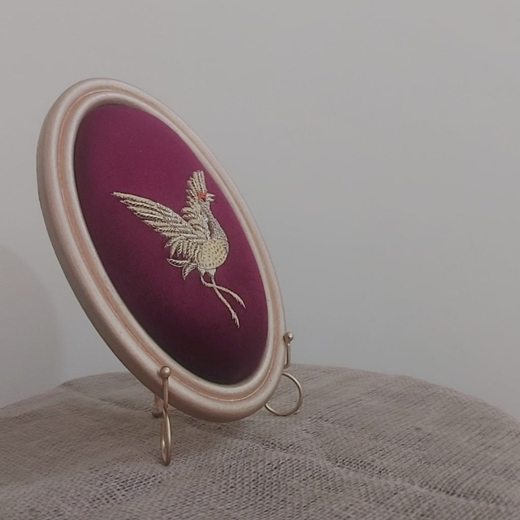 Aari Embroidered Wall Hanging