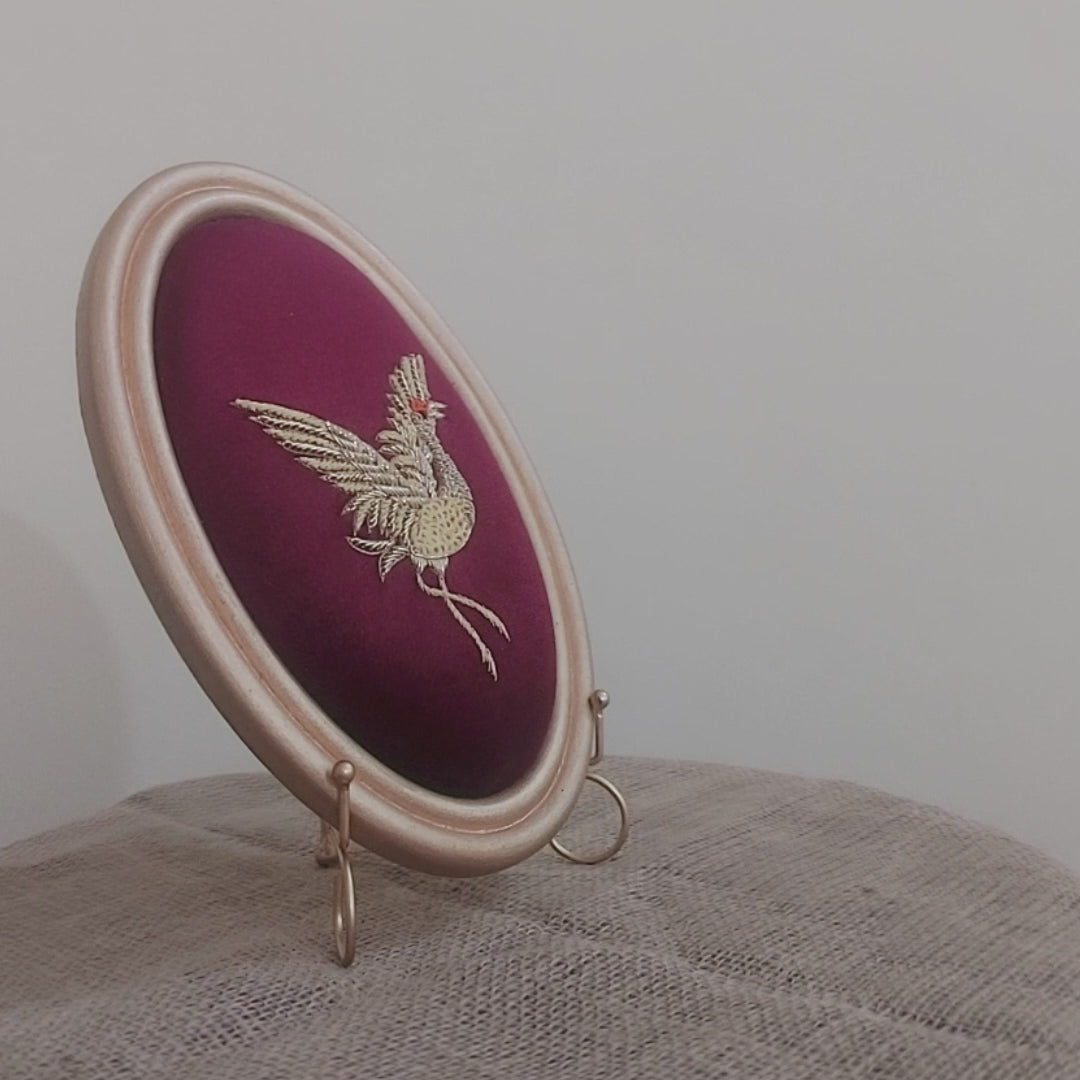 Aari Embroidered Wall Hanging